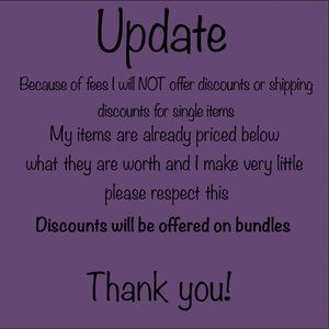 No Single Item Discounts